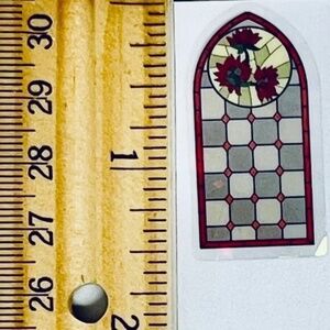 🌀10/$10🌀 Holographic Mosaic Window Reusable Sticker Decal